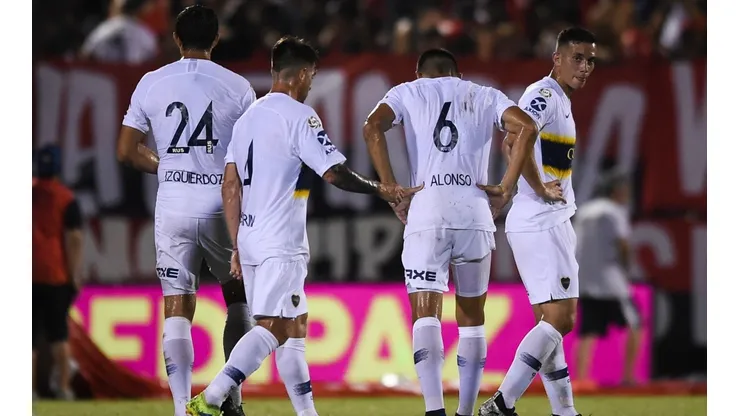 Foto de Junior Alonso, jugador de Boca.