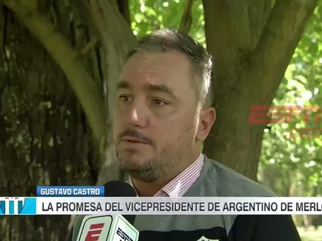 En Argentino de Merlo que locos que están: la promesa del vice si le ganan a River