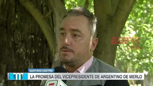 En Argentino de Merlo que locos que están: la promesa del vice si le ganan a River