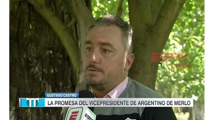 En Argentino de Merlo que locos que están: la promesa del vice si le ganan a River