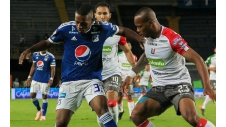 Once Caldas vs Millonarios