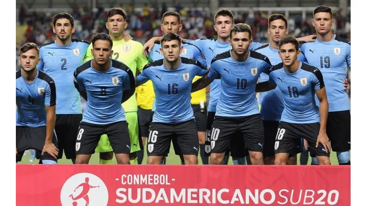 Ecuador vs Uruguay por el Sudamericano Sub 20.
