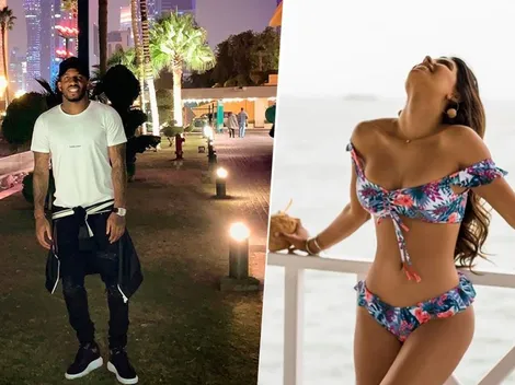 Ivana Yturbe, la compañía de Farfán en su pretemporada en Dubai