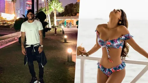 Ivana Yturbe, la compañía de Farfán en su pretemporada en Dubai