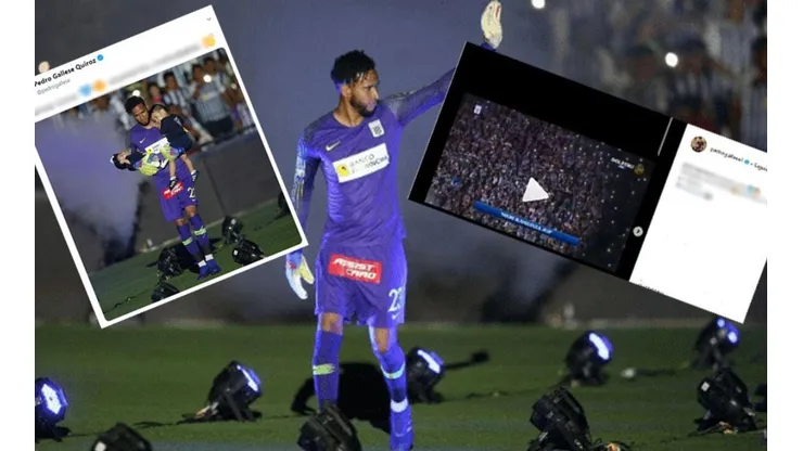 Quedó completamente enamorado: los posteos de Gallese luego de la Noche Blanquiazul