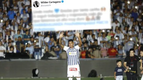 Amor puro: Wilder Cartagena le agradeció a los hinchas de Alianza por la ovación en la Noche Blanquiazul