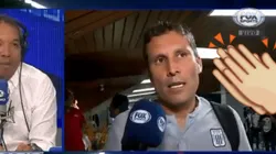 Foto de la entrevista de Leao.