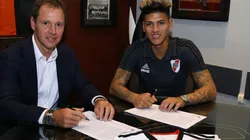 Carrascal, nuevo jugador de River. (Foto: River)