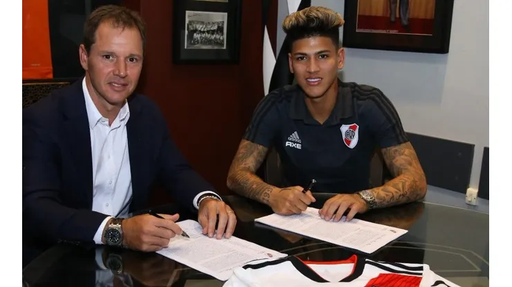 Carrascal, nuevo jugador de River. (Foto: River)