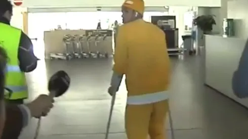 Una pregunta fuera de lugar hizo explotar a Neymar en muletas