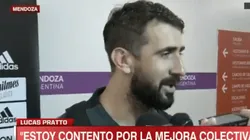 Pratto contó por qué fueron todos los jugadores a abrazar a Suárez en su gol y de paso le metió presión