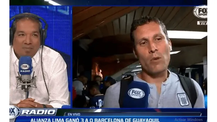 Foto de la entrevista con Butrón.