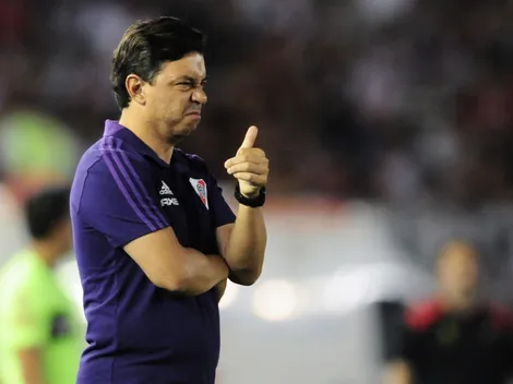 Gallardo habló de los tres partidos perdidos y salió con los tapones de punta a bancar a los jugadores