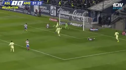 Un horror de la defensa del América le dio el segundo tanto a San Luis