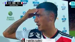 Suárez le pidió disculpas a los hinchas de Belgrano.