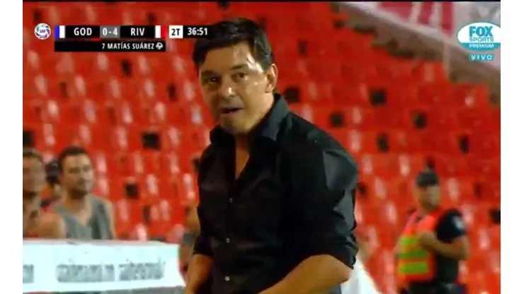 Y de esto se habló poco: la hermosa reacción de Gallardo tras el golazo de Matías Suárez
