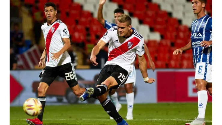 Borré puso el 2 a 0 para River.