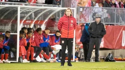 Foto de Ricardo Gareca, entrenador de Perú.