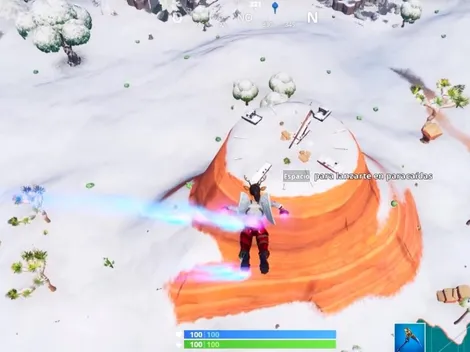 Fortnite: Baila sobre un reloj de sol, una taza de café de gran tamaño y una cabeza de perro de metal gigante