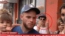 Foto de Nandez, jugador de Boca.