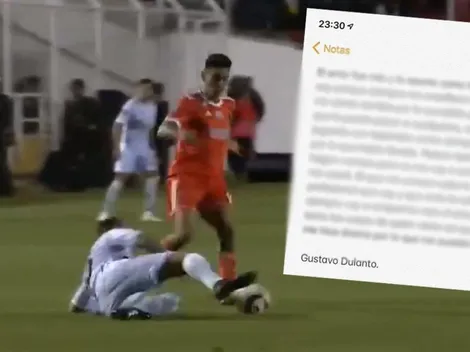 Luego de su garrafal error vs La Guaira, Gustavo Dulanto rompió el silencio