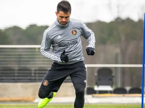 Loco no, demente: golazo de Pity Martínez en el entrenamiento de Atlanta United
