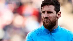 Foto de Lionel Messi.