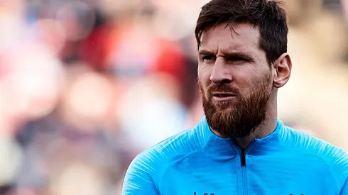 Foto de Lionel Messi.