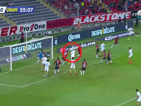 Osvaldo Martínez le daba la ventaja al Atlas de penal, pero, con un gran cabezazo, González igualó para Pumas