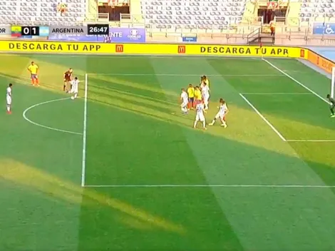 De tiro libre, Thiago Almada hizo el primero de la Selección argentina