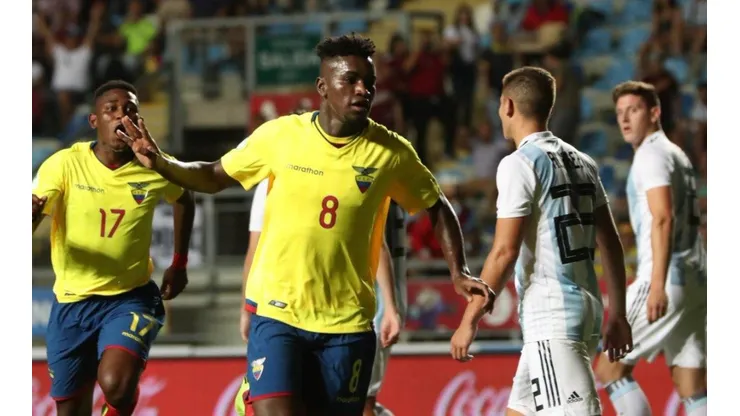 Ecuador venció en Rancagua.