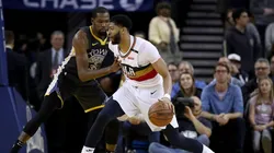 Kevin Durant cree que la gente exagera con el cambio Davis y se burla de Donald Trump