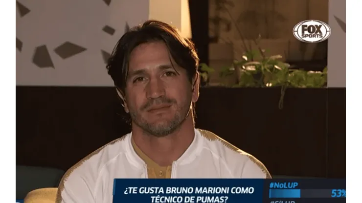 Foto de Bruno Marioni, entrenador de Pumas.