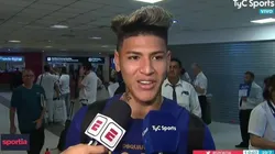 Qué loco hermoso: Carrascal llegó a Argentina y avisó que quiere ser titular en River