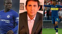 Varsky comparó el presente de Barrios en Boca con el de Kanté en Chelsea y en Twitter lo liquidaron