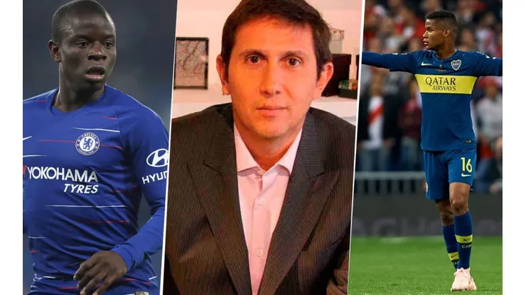 Varsky comparó el presente de Barrios en Boca con el de Kanté en Chelsea y en Twitter lo liquidaron
