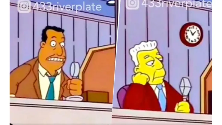 Viral: con Los Simpson, un video compara el relato original del gol del Pity con el de un fanático de Boca