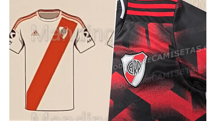 Foto de la nueva camiseta de River.