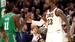 LeBron James recluta a Kyrie Irving para que vaya a los Lakers