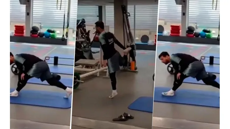 Revelan un video con las "claves para el máximo rendimiento" en los ejercicios de Lionel Messi