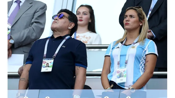 Rocío Oliva confesó como vivió la final de la Libertadores Diego Maradona