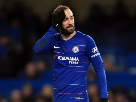Higuaín llegó a Chelsea y ya se enojó: "Si hablan mal de uno, sentite orgulloso"