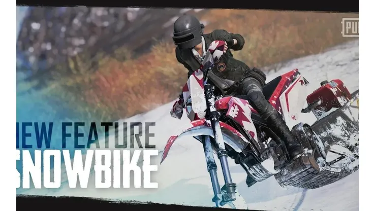 La moto de nieve llega a Vikendi en la nueva actualización del PUBG