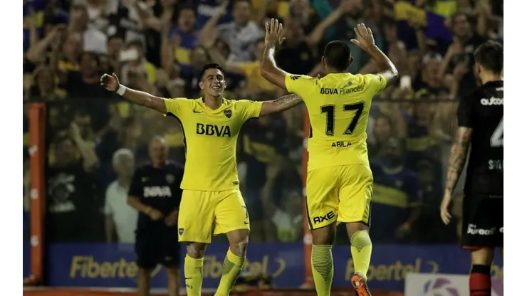 Newell's vs Boca por la Superliga.
