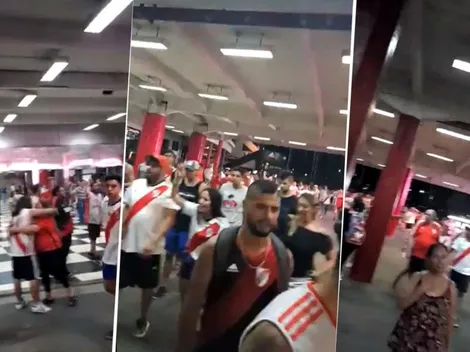 Los hinchas de River cantaron contra D'Onofrio y la venta del Monumental