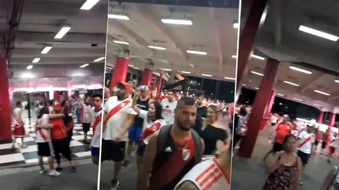 Los hinchas de River cantaron contra D'Onofrio y la venta del Monumental