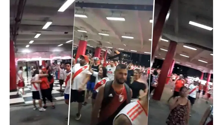 Los hinchas de River cantaron contra D'Onofrio y la venta del Monumental