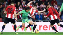 Foto de Lainez ante el Bilbao.