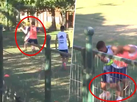 Futuro de River y la Selección: Sosa y Álvarez hicieron un desastre en el entrenamiento de la Sub 20