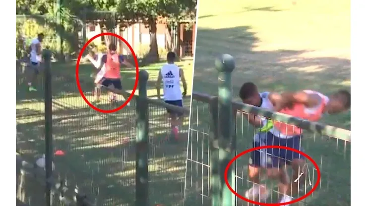 Futuro de River y la Selección: Sosa y Álvarez hicieron un desastre en el entrenamiento de la Sub 20